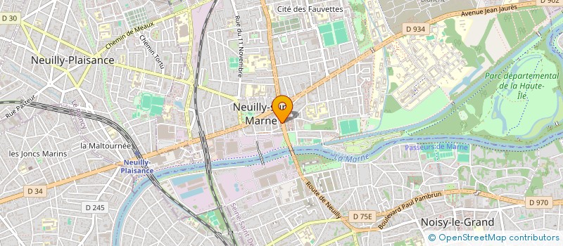 localisation de l'entreprise SARL SIMA à NEUILLY-SUR-MARNE
