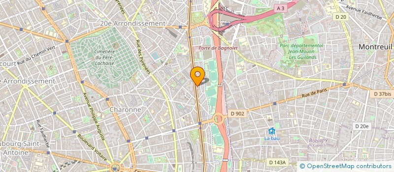 localisation de l'entreprise SARL SIMAGOT  PARIS