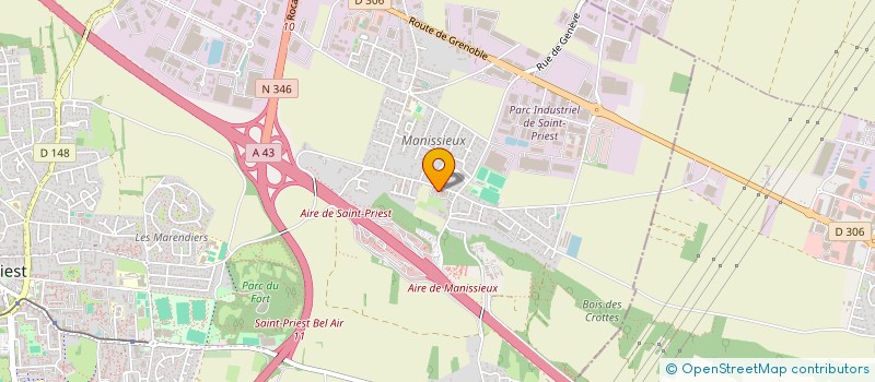 localisation de l'entreprise SARL SIMANDE  SAINT-PRIEST