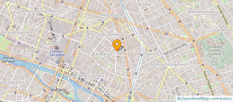 localisation de l'entreprise SARL SIMANE  PARIS