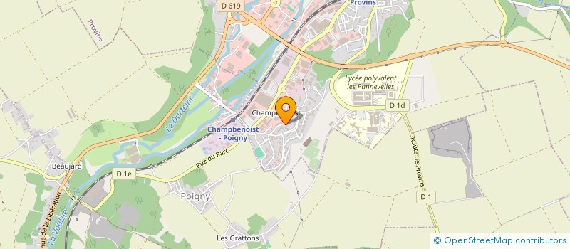 localisation de l'entreprise SARL SIMARAS à PROVINS