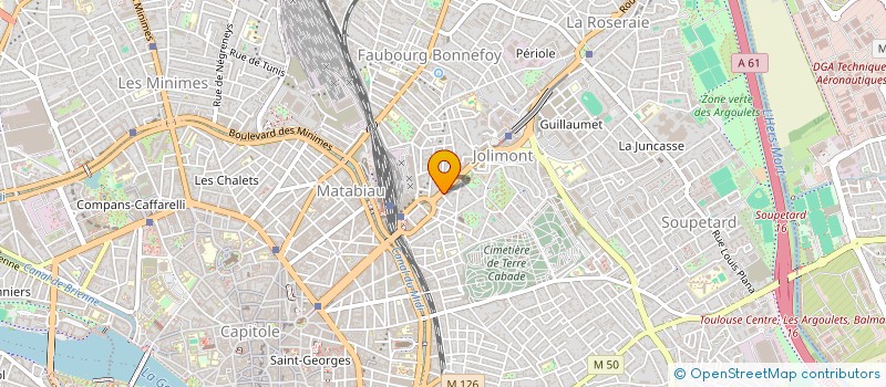 localisation de l'entreprise SARL SIMEN  TOULOUSE