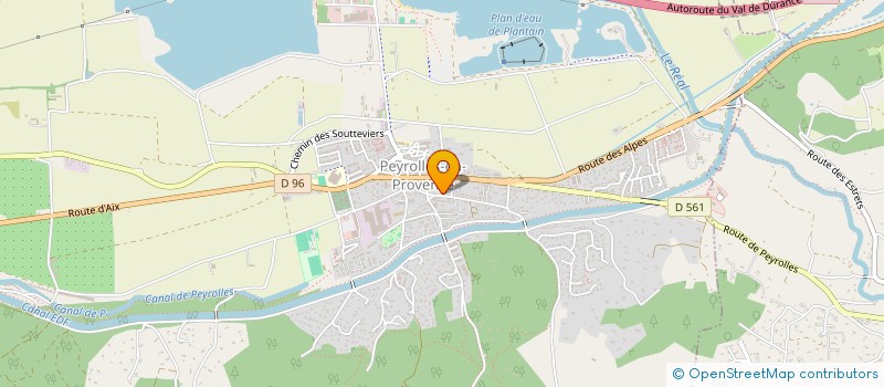 localisation de l'entreprise SARL SIMIC&FILS  PEYROLLES-EN-PROVENCE