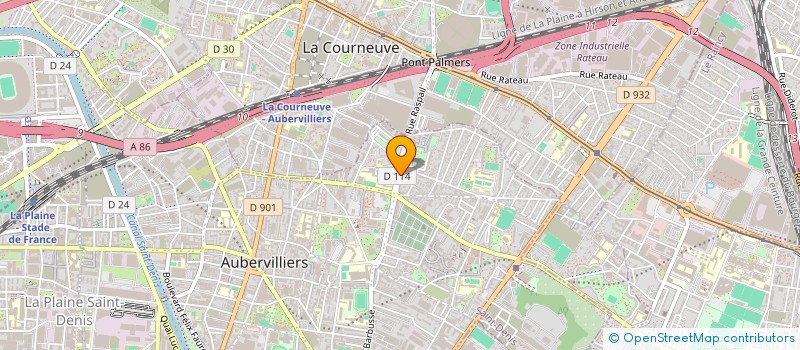 localisation de l'entreprise SARL SIMO à AUBERVILLIERS
