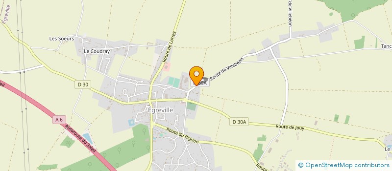 localisation de l'entreprise SARL SIMOES à EGREVILLE
