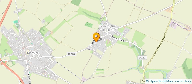 localisation de l'entreprise SARL SIMON à PERIERS-SUR-LE-DAN