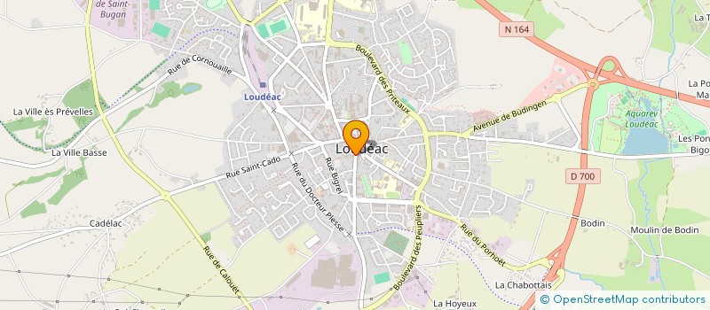 localisation de l'entreprise SARL SIMON à LOUDEAC