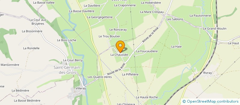 localisation de l'entreprise SARL SIMON PERROT à SABLONS-SUR-HUISNE