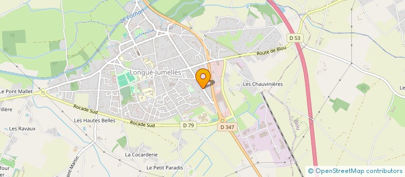 localisation de l'entreprise SARL SIMONNET  LONGUE-JUMELLES