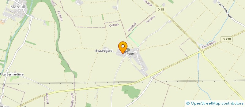 localisation de l'entreprise SARL SIMONNET  CUHON