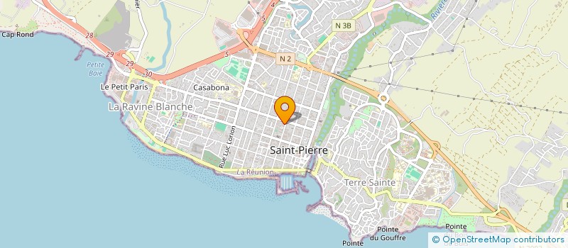 localisation de l'entreprise SARL SIN  SAINT-PIERRE