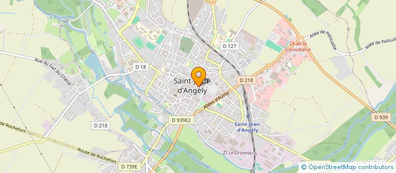 localisation de l'entreprise SARL SINCLAIR à SAINT-JEAN-D'ANGELY