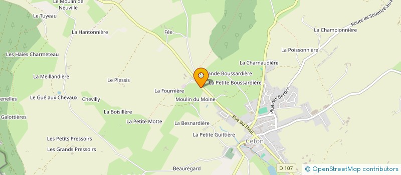 localisation de l'entreprise SARL SINEAU OLIVIER à VAL-AU-PERCHE