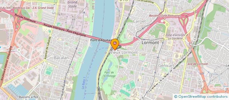 localisation de l'entreprise SARL SINEM  LORMONT