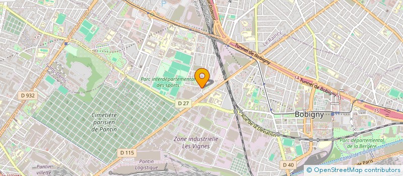 localisation de l'entreprise SARL SINGH ELEC à BOBIGNY