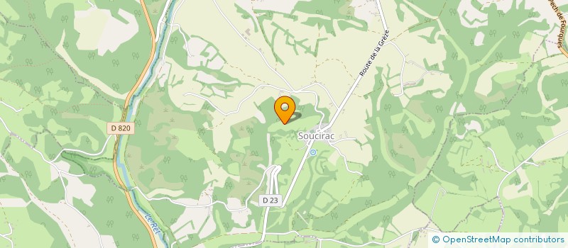 localisation de l'entreprise SARL SINGLEPRO à GOURDON