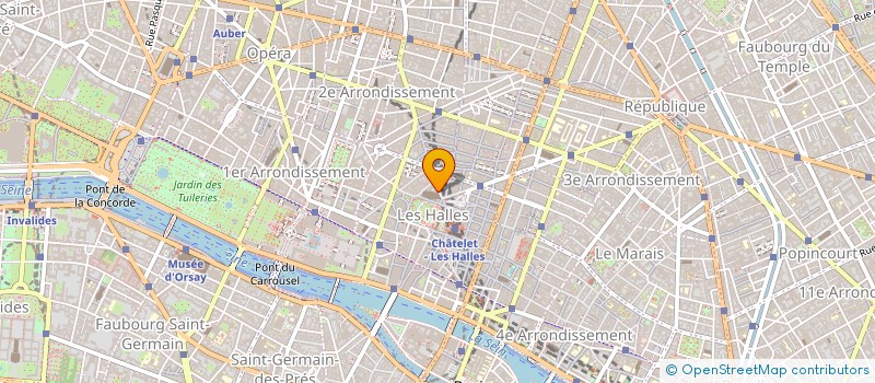 localisation de l'entreprise SARL SINGLES à PARIS
