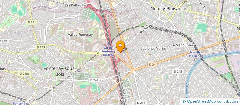 localisation de l'entreprise SARL SINI SECURITE à FONTENAY-SOUS-BOIS