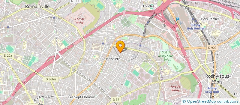 localisation de l'entreprise SARL SINISA à MONTREUIL
