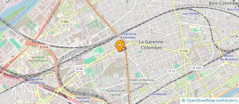 localisation de l'entreprise SARL SIOTA IMPRESSION à LA GARENNE-COLOMBES