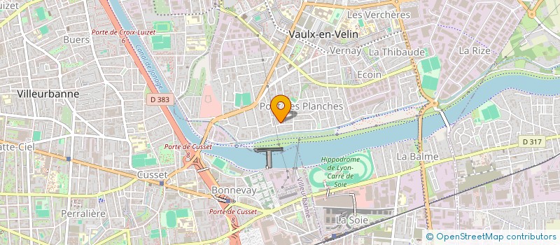 localisation de l'entreprise SARL SIPECT à VAULX-EN-VELIN