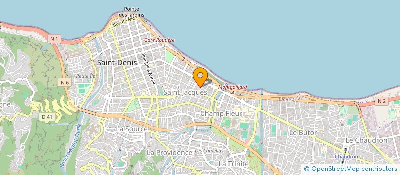 localisation de l'entreprise SARL SIRA  SAINT-DENIS