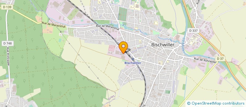 localisation de l'entreprise SARL SIRC STRUCTURE  BISCHWILLER