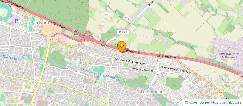 localisation de l'entreprise SARL SIRCOM à SERRES CASTET