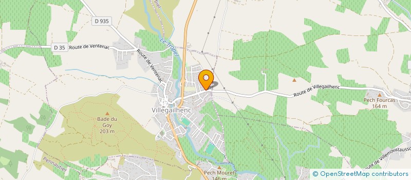 localisation de l'entreprise SARL SIRERA  SALSIGNE