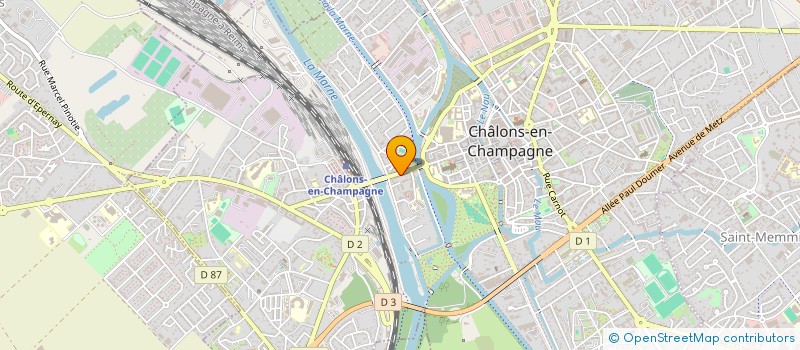 localisation de l'entreprise SARL SIRIUS à CHALONS-EN-CHAMPAGNE