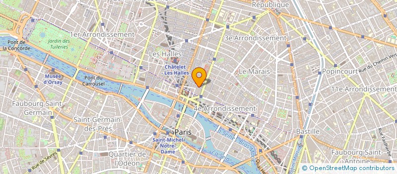 localisation de l'entreprise SARL SIS  PARIS