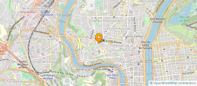 localisation de l'entreprise SARL SISLEY AE à LYON