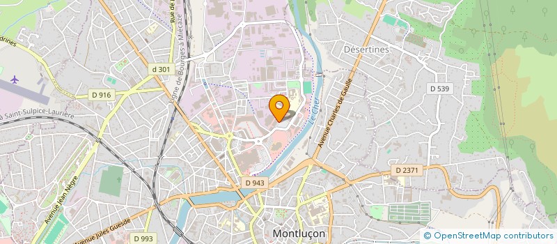localisation de l'entreprise SARL SISO à MONTLUCON