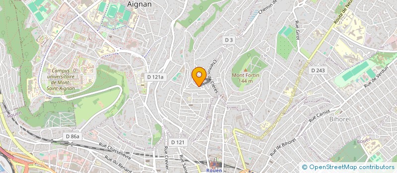 localisation de l'entreprise SARL SISSIE  MONT-SAINT-AIGNAN