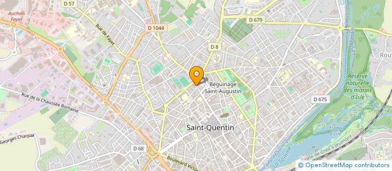 localisation de l'entreprise SARL SITECONSEIL à SAINT-QUENTIN