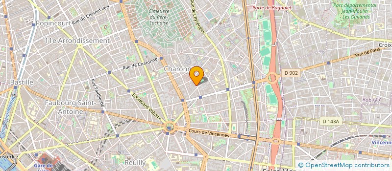 localisation de l'entreprise SARL SITHI  PARIS