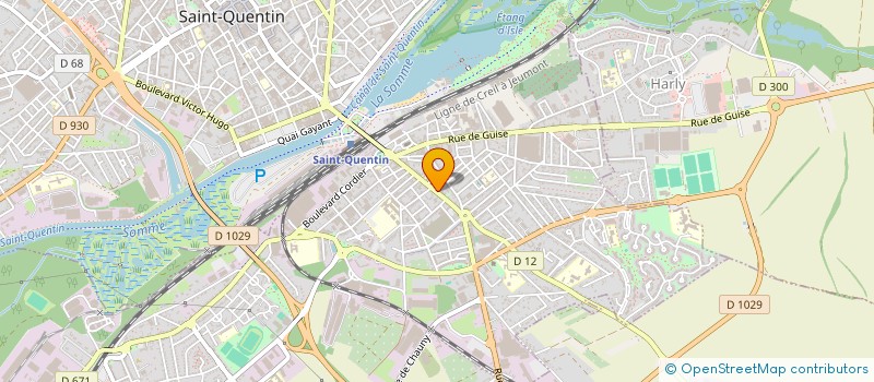 localisation de l'entreprise SARL SITIS à SAINT-QUENTIN