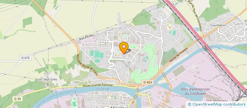 localisation de l'entreprise SARL SIVAS BOIS à MONTEREAU-FAULT-YONNE
