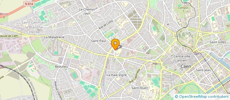 localisation de l'entreprise SARL SIXIEME SENS à CAEN