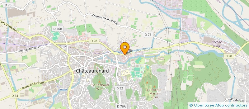 localisation de l'entreprise SARL SJT à CHATEAURENARD