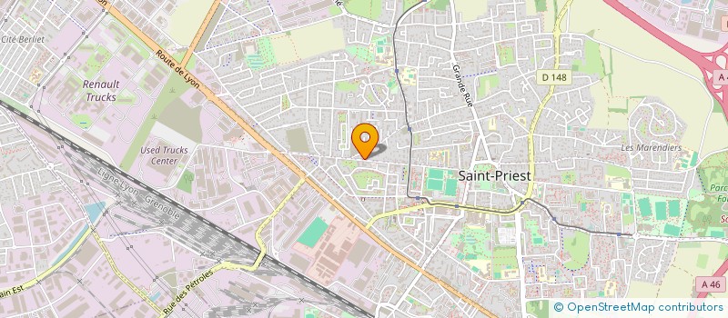 localisation de l'entreprise SARL SK HERITAGE  SAINT-PRIEST
