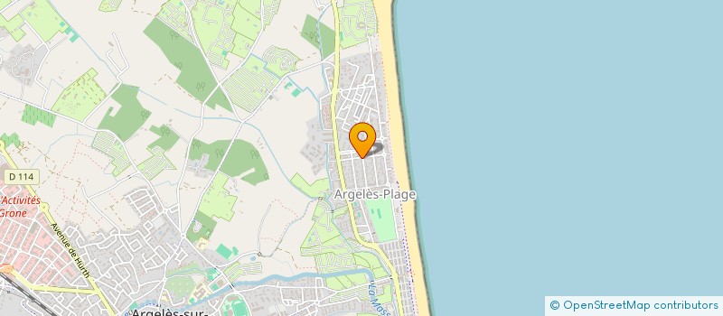 localisation de l'entreprise SARL SKH CONSTRUCTION à ARGELES-SUR-MER