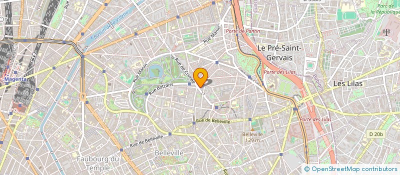 localisation de l'entreprise SARL SKY ELEC  PARIS