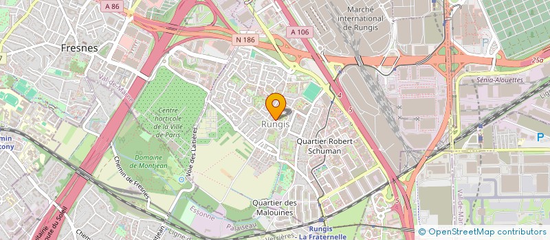 localisation de l'entreprise SARL SKY SECURITY  RUNGIS