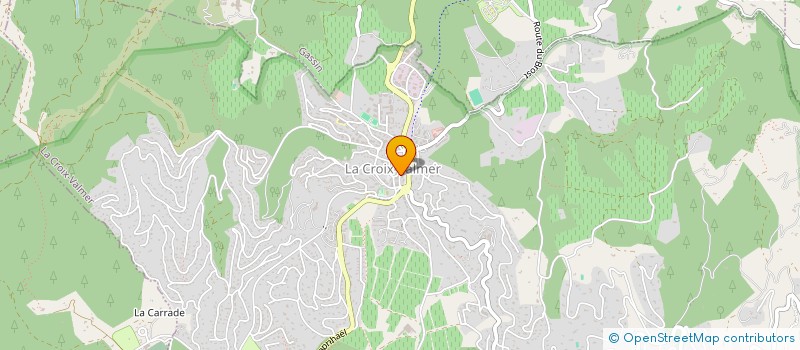 localisation de l'entreprise SARL SL RESTAURATION  LA CROIX-VALMER