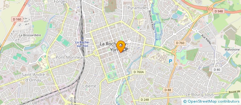 localisation de l'entreprise SARL SLAM à LA ROCHE-SUR-YON