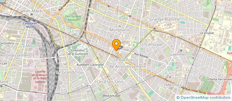 localisation de l'entreprise SARL SLM à LYON