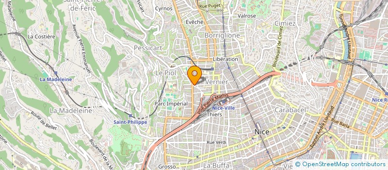 localisation de l'entreprise SARL SLPC PAC SYSTEM à NICE