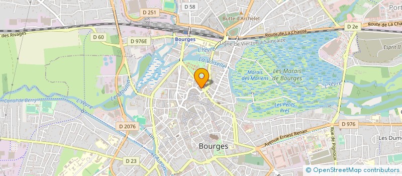 localisation de l'entreprise SARL SLVP à BOURGES