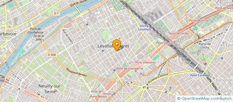 localisation de l'entreprise SARL SM AGENCEMENT à LEVALLOIS-PERRET